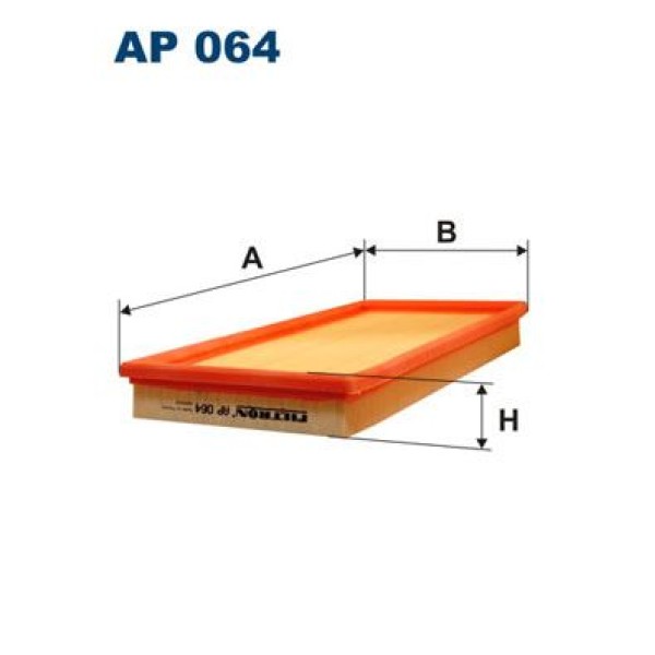 FILTRON AP064 Hava Filtresi Volvo 240-340-360