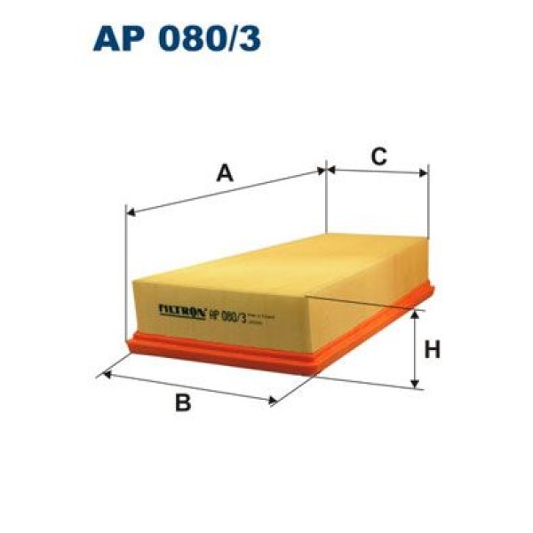 FILTRON AP080.3 Hava Filtresi Citro N Xsara-Peugeot 306