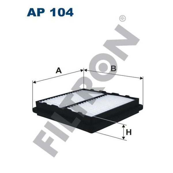 FILTRON AP104 Hava Filtresi Honda Civic VI 1.4 16V 75Hp 01/97-04/01