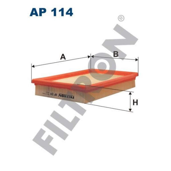 FILTRON AP114 Hava Filtresi Hyundai Accent II (Lc) 1.3 86Hp 01/00-03/03