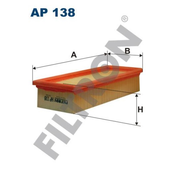FILTRON AP138 Hava Filtresi Rover Rover 400 (Mk. I) 414 1.4 Gsı.Sı 103Hp 01/93-03/00