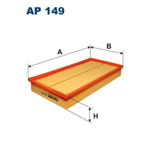 FILTRON AP149 Hava Filtresi Volvo 850-C70-S70-V70