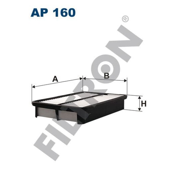 FILTRON AP160 Hava Filtresi Toyota Corolla VIII (E11) 1.6 İ 110Hp 11/99-12/01 