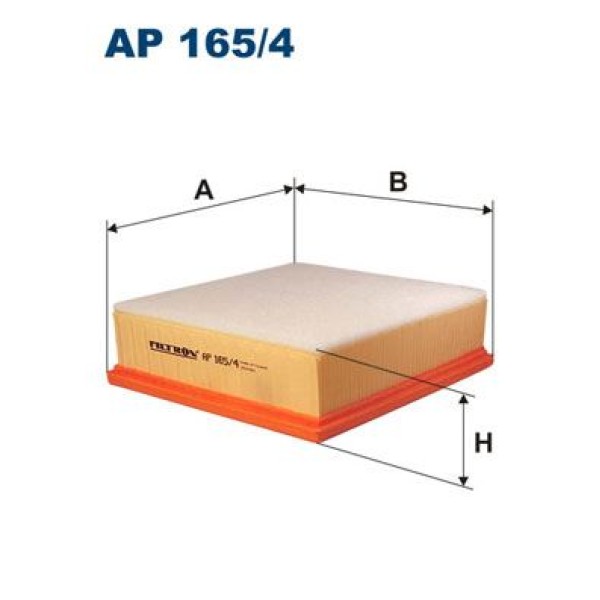 FILTRON AP165.4 Hava Filtresi Volvo S40 2.4 T5 04 S80 2.5T 06 V70 2.5T 07 Focus 2.5T Smax 04 Mondeo 