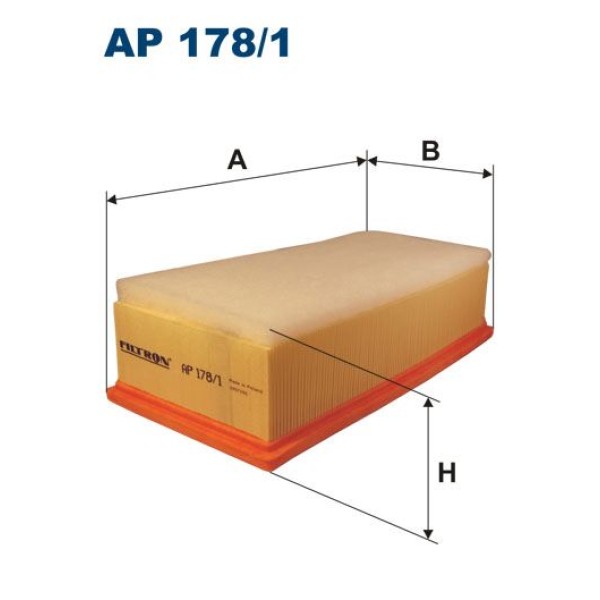 FILTRON AP178.1 Hava Filtresi Toyota Corolla Verso-Avensis 2.2 D-4D (C31145) (F026400121) 