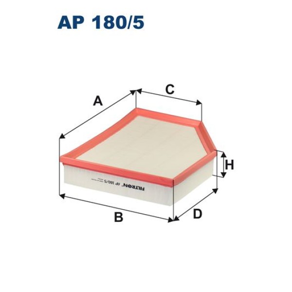 FILTRON AP180.5 Hava Filtresi Volvo V40 II - V40 Cross Country 