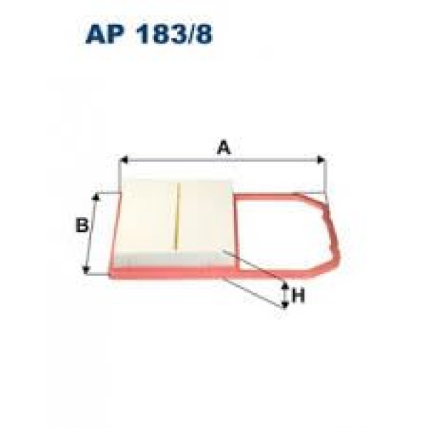 FILTRON AP1838 Hava Filtresi Seat Ibiza VI- VW Polo Vı