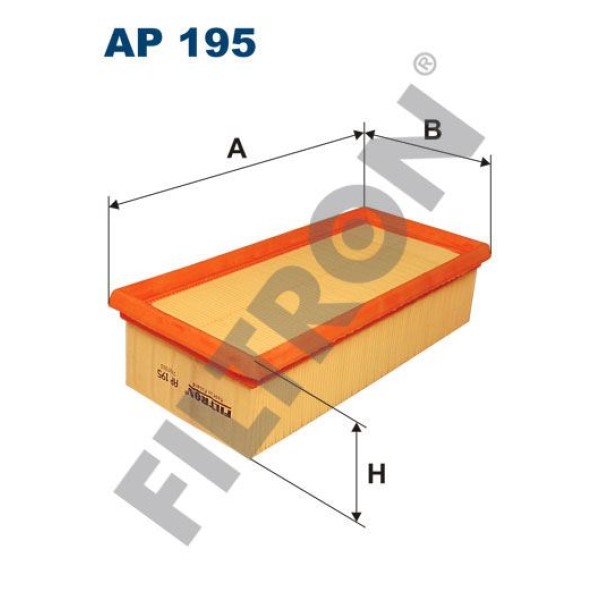 FILTRON AP195 Hava Filtresi Smart Forfour (454) 1.1 75Hp 04/04-06/06 