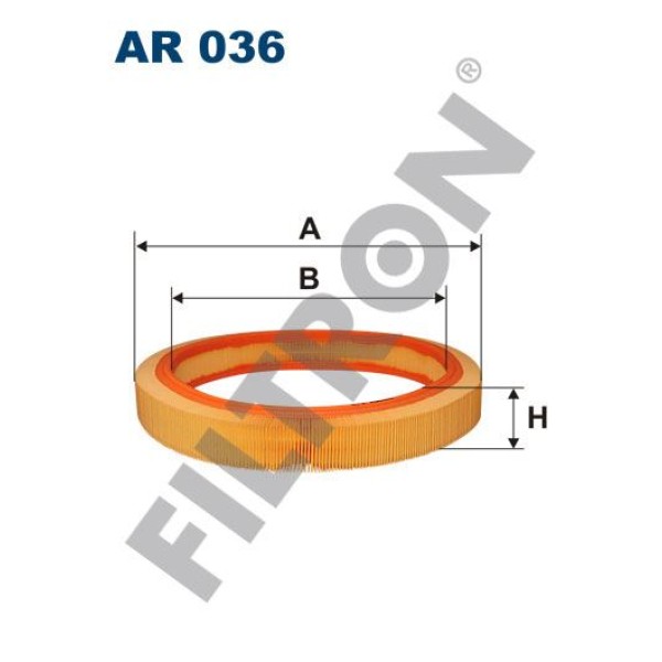 FILTRON AR036 Hava Filtresi Mercedes 190 (W201) E180-E200-E230-Coupe (C124) 230Ce-G Seri (W63) 82-