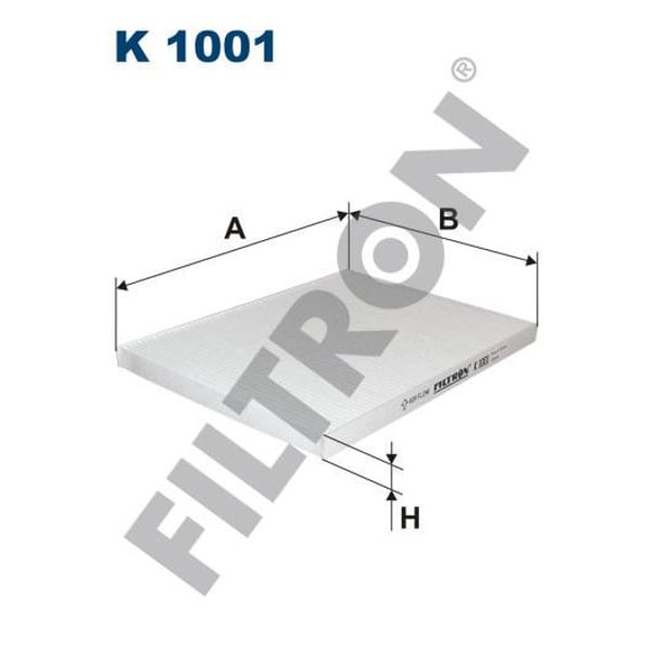 FILTRON K1001 Polen Filtresi Opel Omega-B 2.2 Dtı 16V 120Hp 09/00-07/03 