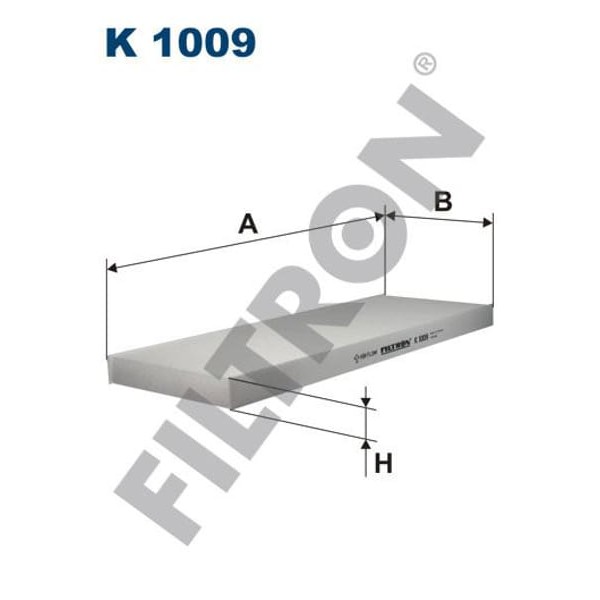 FILTRON K1009 Polen Filtresi Vectra B 1.6İ-16İ 16V-1.8İ 16V-2.0-2.0İ 16V-2.5İ V6-2.6İ V6 (95-02)