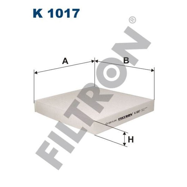FILTRON K1017 Polen Filtresi Civic IV-V 1.4-1.5-1.6 Vtec-Cr-V I 2.0 16V (99-02)Rover 400 (95-00)