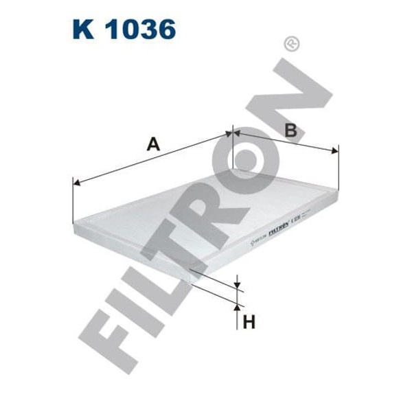 FILTRON K1036 Polen Filtresi Audi A6 (4A/C4) 2.0 101Hp 06/94-02/97 