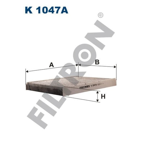 FILTRON K1047A Polen Filtresi Polo3-Polo Classıc-Golf3-Golf4-Bora-A3-Toledo(97-04)-Passat(01-05) (Ka