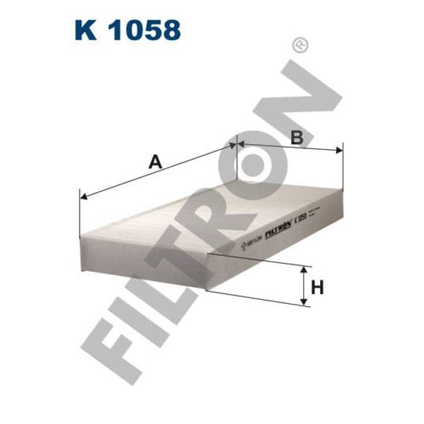 FILTRON K1058 Polen Filtresi Renault Twingo I 1.1 58Hp 05/96-06/07 