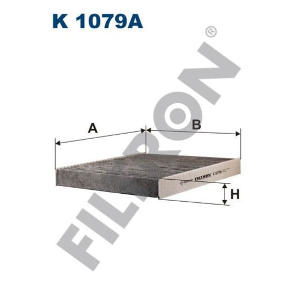 FILTRON K1079A Polen Filtresi Skoda Fabia II (5J6. 5J9) 1.6 TDI 90Hp 03/10- 