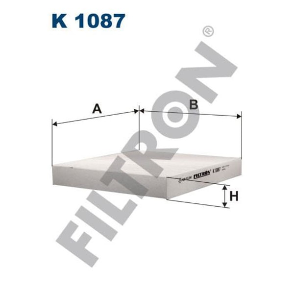FILTRON K1087 Polen Filtresi Civic IV-V 1.4-1.5-1.6 Vtec-Cr-V I 2.0 16V (99-02)Rover 400 (95-00) 
