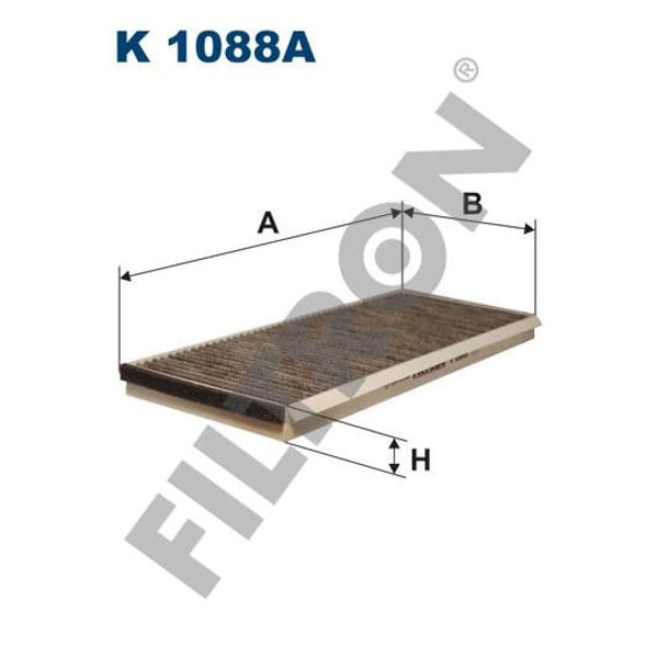 FILTRON K1088A Polen Filtresi VW Lt35 2.5-2.8 TDI (99-06)- Mercedes Sprinter (Karbonlu) 