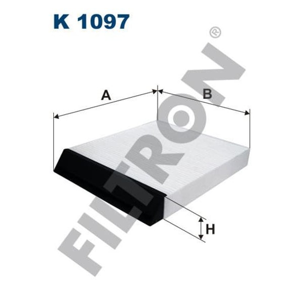 FILTRON K1097 Polen Filtresi Scenic II-Scenic Rx4 (99-03) (Klimalı)