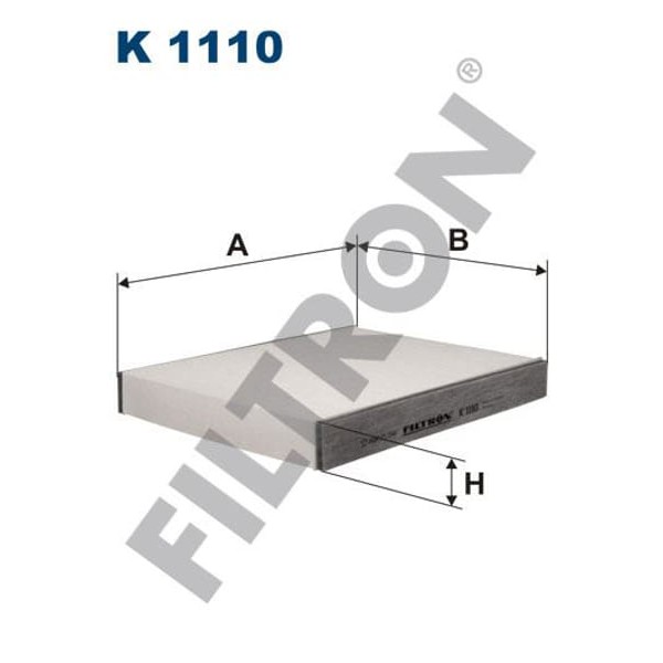 FILTRON K1110 Polen Filtresi Fiesta V 1.3-1.4TDCI-1.4 16V-1.6TDCI-1.6 16V 01- Fusion 1.4-1.4TDCI-1.6 