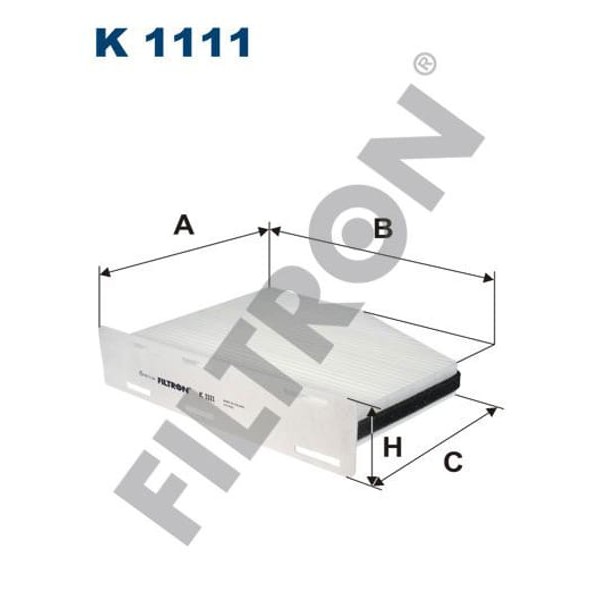 FILTRON K1111 Polen Filtresi Caddy III-Jetta III-Passat-Touran-Golf V 1.4-16Fsı-1.4Tsı-1.6TDI-1.8Tsı