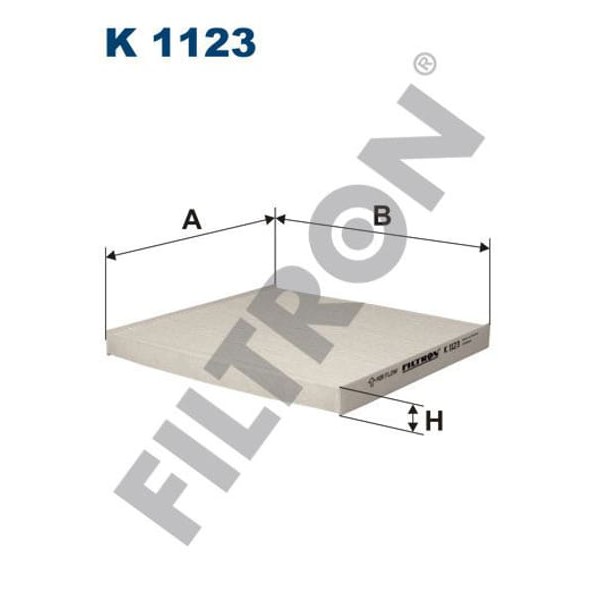 FILTRON K1123 Polen Filtresi Corolla 1.4D-1.4Vvti-1.6Vvti-2.0D 02- Avensis 1.6-1.8-2.0-2.0D 03-