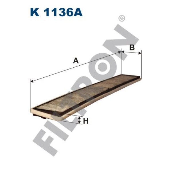 FILTRON K1136A Polen Filtresi Bmw 3 (Karbonlu) *(V) 