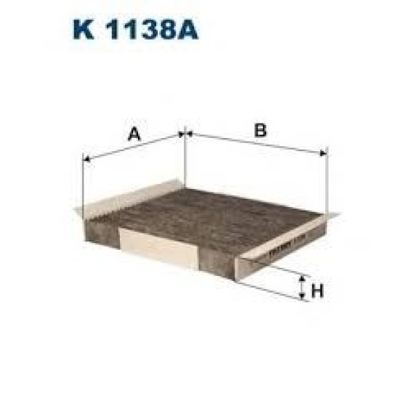 FILTRON K1138A Polen Filtresi Opel Merıva A 1.6 87Hp 02/03-08/04 