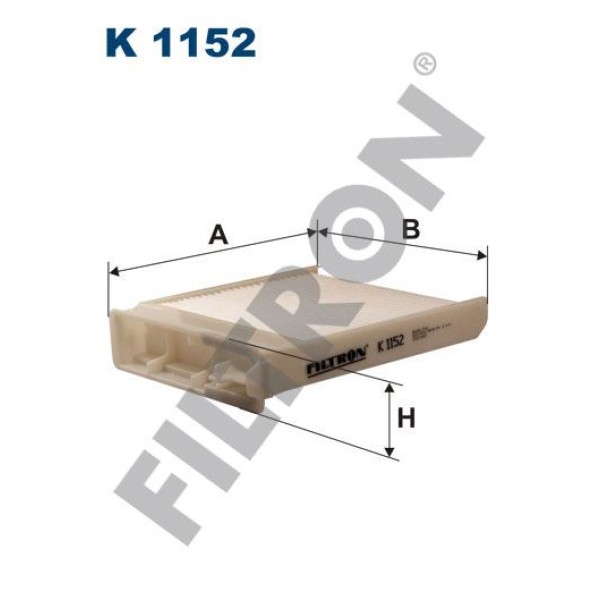 FILTRON K1152 Polen Filtresi CLIO III-Modus-Twng-Micra III-Note-Sandero-Duster 1.2 16V-1.4-16V-1.6-1