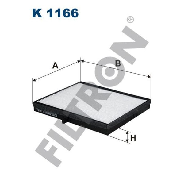 FILTRON K1166 Polen Filtresi Chevrolet Lacetti 1.6 16V 109Hp 03/04- 