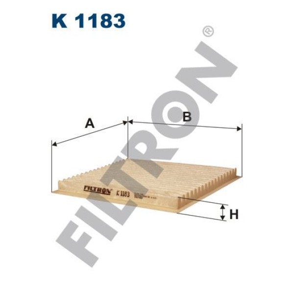 FILTRON K1183 Polen Filtresi Toyota Yaris I / Yaris Verso (P1) 1.0 16V 65Hp 03/03-09/05 