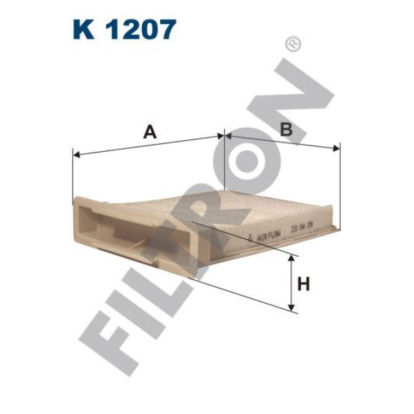 FILTRON K1207 Polen Filtresi Peugeot 107 1.4 Hdi 54Hp 05- 