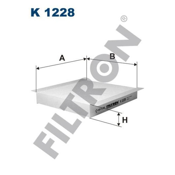 FILTRON K1228 Polen Filtresi Fiorino-Nemo-Bipper 1.4 HDI 08- Linea 1.4 Mtj 07-