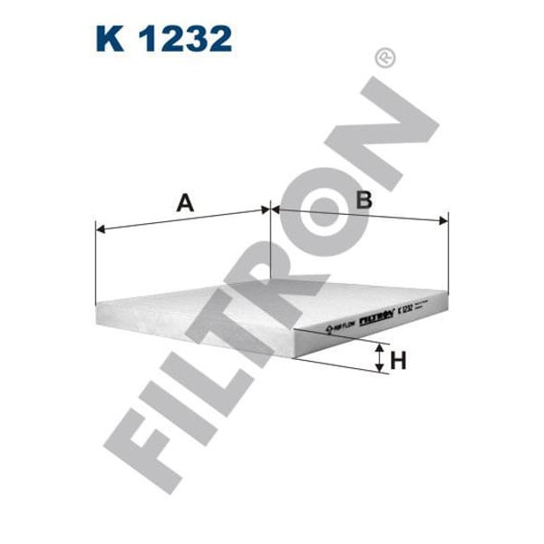 FILTRON K1232 Polen Filtresi Accent Blue-Tucson-Kıa Sportage II-Rıo II 