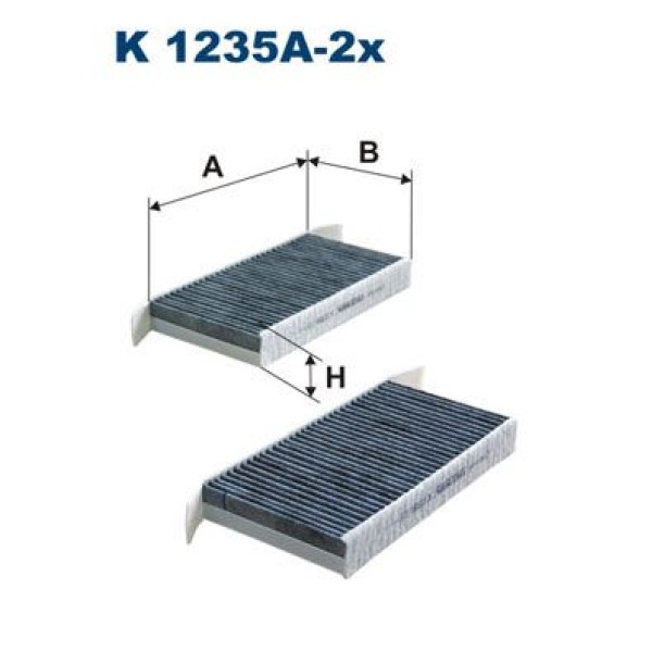 FILTRON K1235A-2X Polen Filtresi Laguna III 07