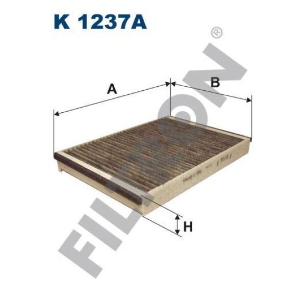 FILTRON K1237A Polen Filtresi Volvo S80 06- S60 07- V70 07- Xc70 Xc60 06- Freelander 2.2 Td 06- Evoq