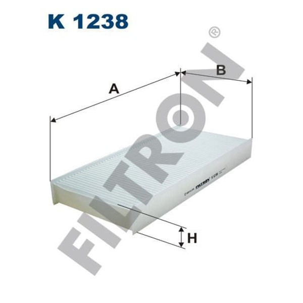 FILTRON K1238 Polen Filtresi Peugeot Expert II 1.6 Hdi 90 90Hp 01/07- 