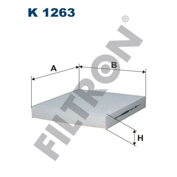 FILTRON K1263 Polen Filtresi Kia Motors Soul 1.6 CRDI 128Hp 02/09- 