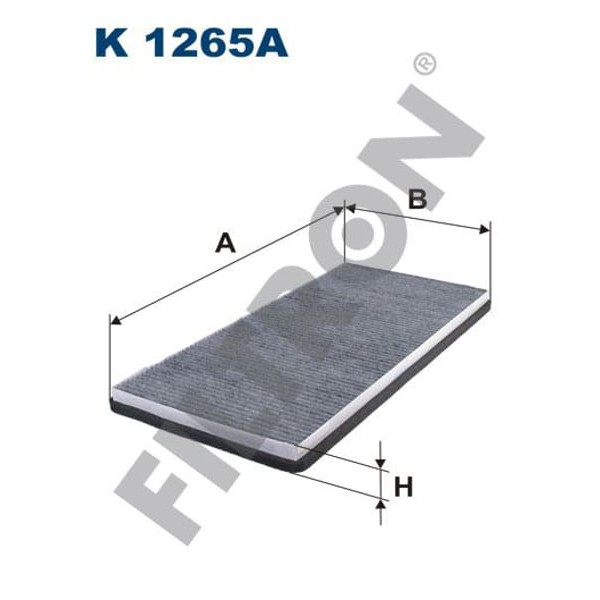 FILTRON K1265A Polen Filtresi Bmw X5 3.0İ-4.4İ-4.6İs-4.8İs-3.0D 00- (Karbonlu) (Lr032199)