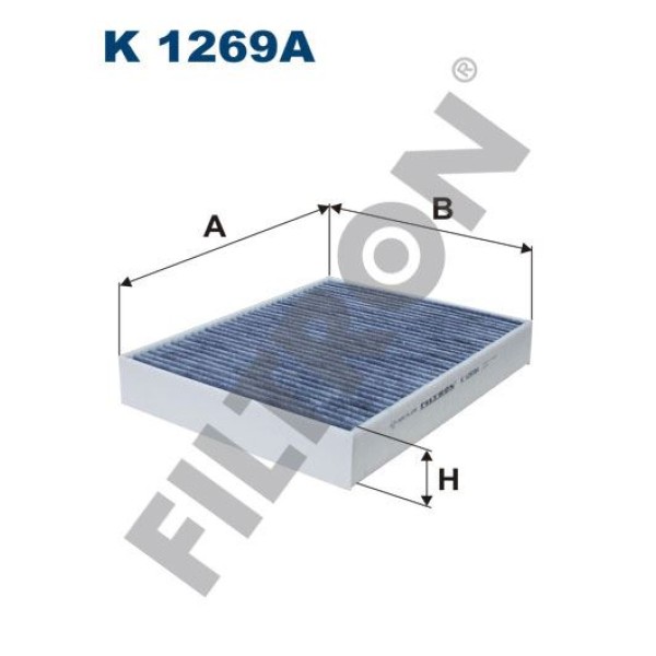 FILTRON K1269A Polen Filtresi Porsche Cayenne II (958) 4.2 V8 Diesel 387Hp 11/12- 