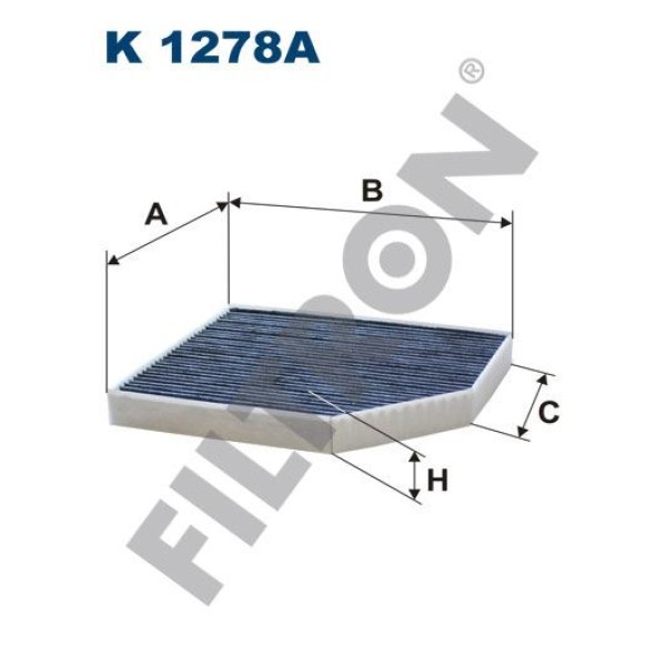 FILTRON K1278A Polen Filtresi Audi A4 07-A5 08- Q5 08- 1.8Tfsı-2.0Tfsı-3.0Tfsı-3.2Fsı 