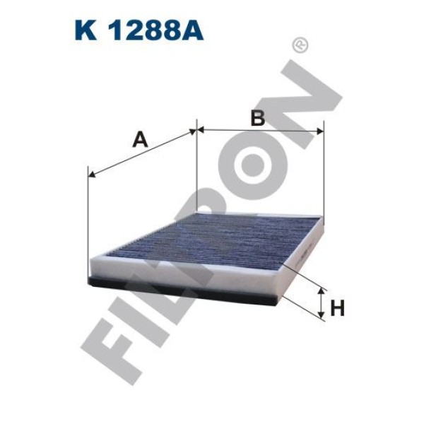 FILTRON K1288A Polen Filtresi VW Crafter 2.0 TDI-2.5 TDI-(06-11) Mercedes Sprinter (06-11) (Karbonlu
