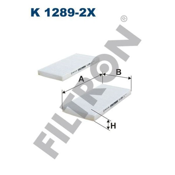 FILTRON K1289-2X Polen Filtresi Kia Motors Sorento I (Jc) 2.5 CRDI 170Hp 07/06-