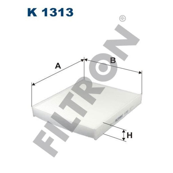 FILTRON K1313 Polen Filtresi Polo 1.2-1.4-1.6 2010- Seat Ibiza 1.6 2011- *(V)