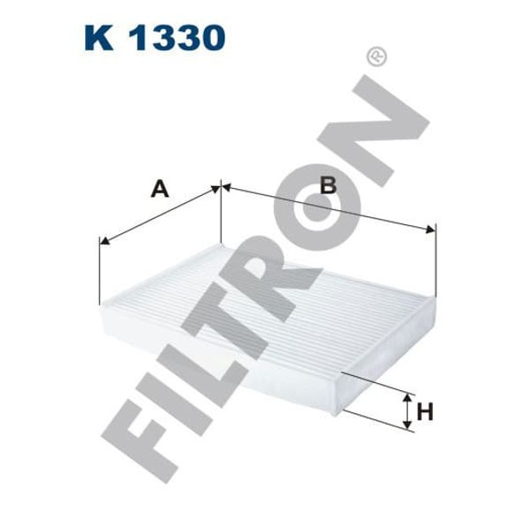 FILTRON K1330 Polen Filtresi Dacia Dokker 1.2Tce-1.6 16V-1.5DCI Lodgy 1.2Tce-1.6-1.5DCI