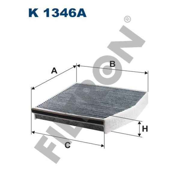 FILTRON K1346A Polen Filtresi Mercedes A-Klasse (W176) A 250 Blueeffıcıency. Sport 211Hp 09/12-