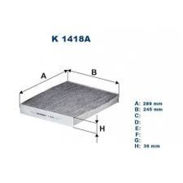 FILTRON K1418A Polen Filtresi Volvo Xc40