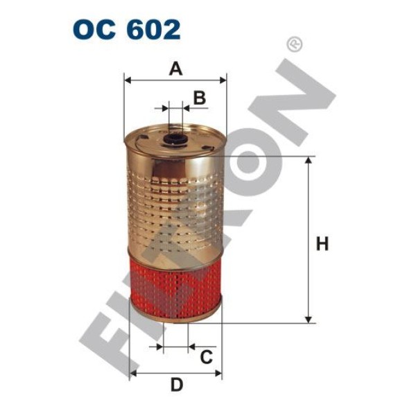 FILTRON OC602 Yağ Filtresi Mercedes Unımog-190 (W201)-E Serisi (S214) 