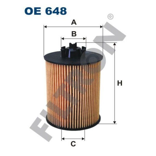 FILTRON OE648 Yağ Filtresi Astra G-H 98- Corsa B-C-D 96- Merıva (04-10) 1.0-1.2-1.4 Xe-Xep 