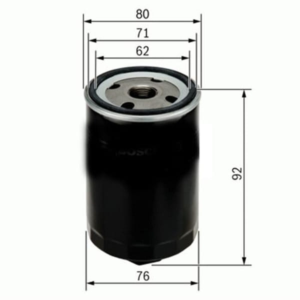 FILTRON OP616 Yağ Filtresi Polo-Golf III-Caddy-Bora-Octavia-Fabıa-Felıca-Toledo-Leon 